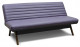 Диван-кровать прямой Кёльн, ткань ПТК_Morelli 01_фиолетовый арт. 4986