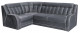 Угловой диван-кровать Блистер 2, Oxford14 + Oxford 01 арт. 5352
